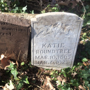 Katie Roundtree headstone
