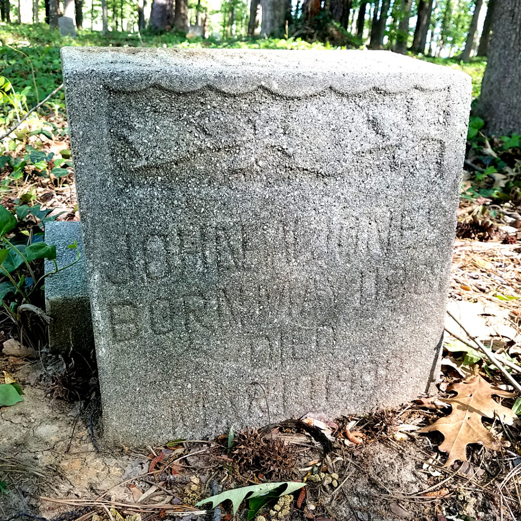 John W. Jones headstone